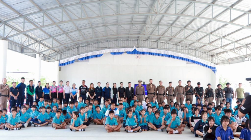 สภ.หนองแสง ซักซ้อมแผนเผชิญเหตุ Active Shooter ที่ โรงเรียนบ้านนาฝาย ต.นาดี อ.หนองแสง จ.อุดรธานี