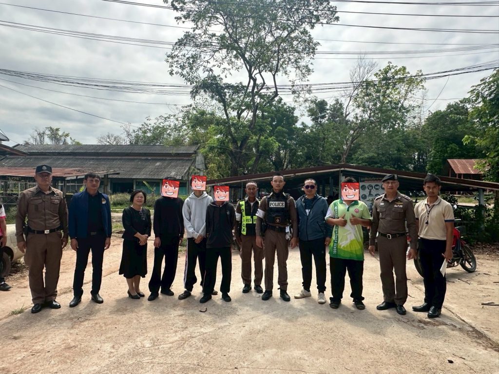 สภ.หนองแสง โครงการ “เปิดโรงเรียน เปิดโรงรถ” ป้องกันและปราบปรามการแข่งรถในทาง